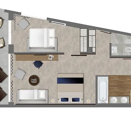 Luxury Riva ホテル